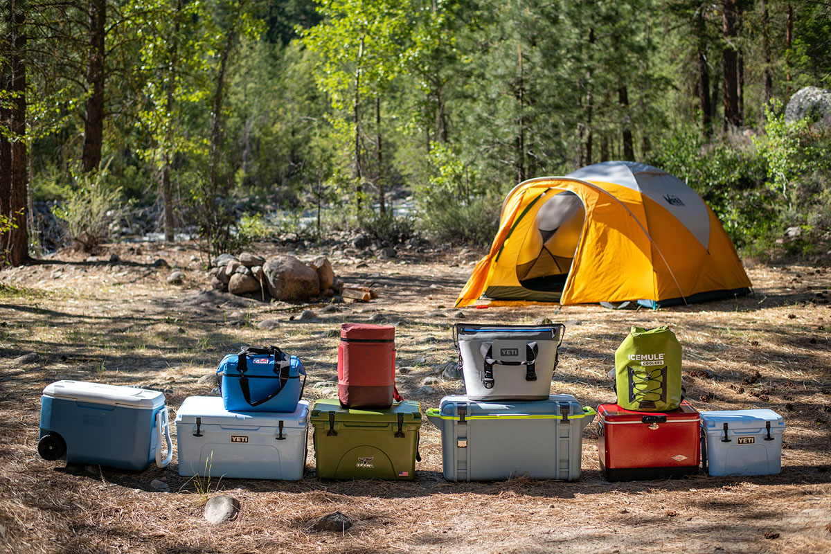 Best size cooler for hot sale camping